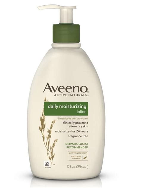 Aveeno Daily Moisturizing Lotion .